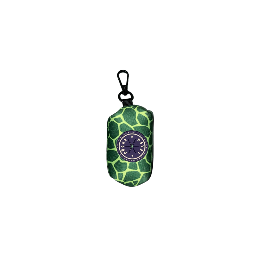 Porta Bolsas Animal Print Verde